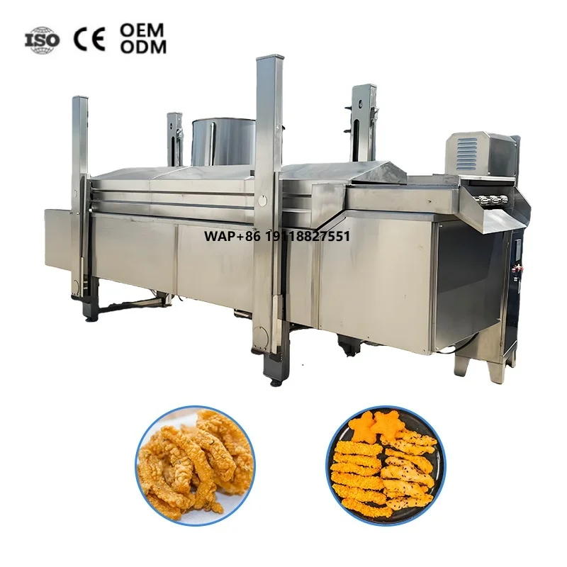 Deep Fryer Commercial - Ticari Elektrikli Sürekli Konveyörlü Patates Kızartması