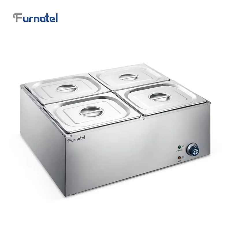 Bain Marie Food Warmer - Paslanmaz Çelik Elektrikli Yemek Isıtıcıları 4