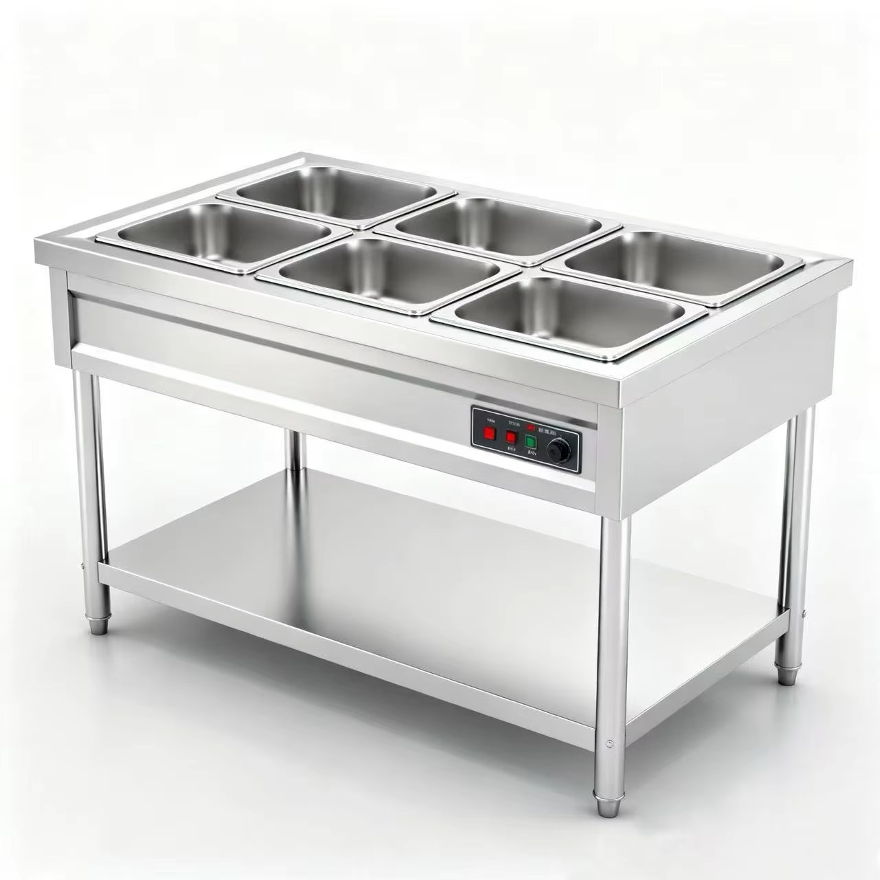 Bain Marie Food Warmer - Restoran Büfesi Ticari Bain Marie Sıcak