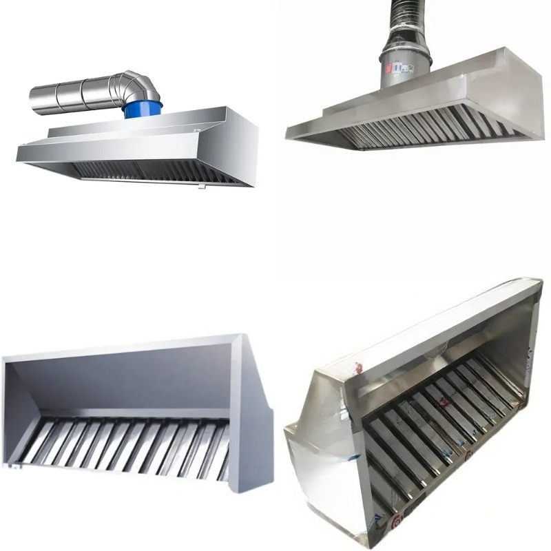 Commercial Kitchen Vent Hood - Kitlalong Ticari Paslanmaz Çelik Duman Çıkışlı
