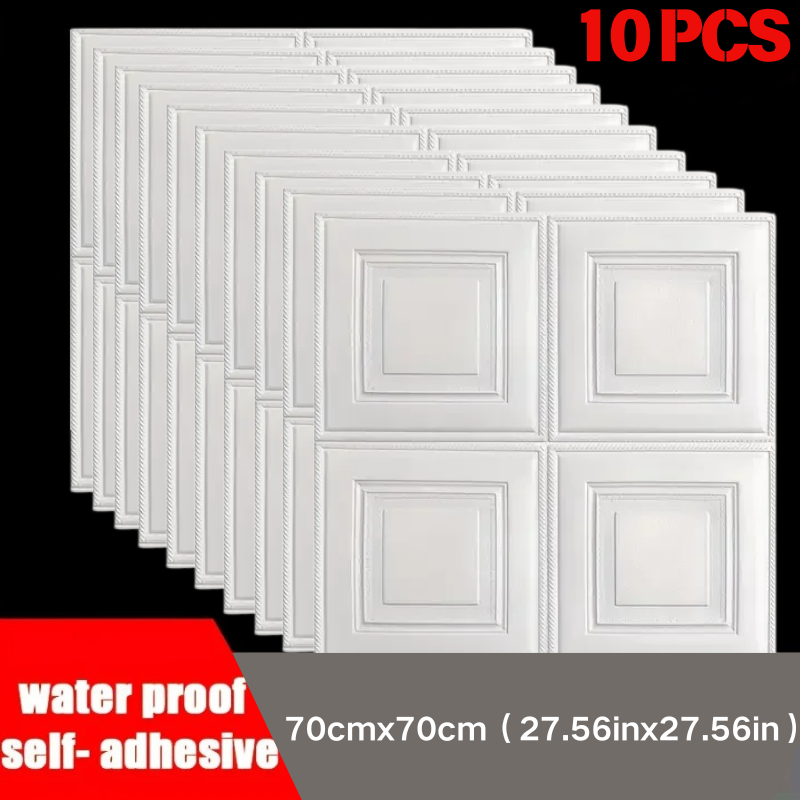 Commercial Kitchen Wall Panels - 70*70cm Çarpışma Önleyici Su Geçirmez Duvar