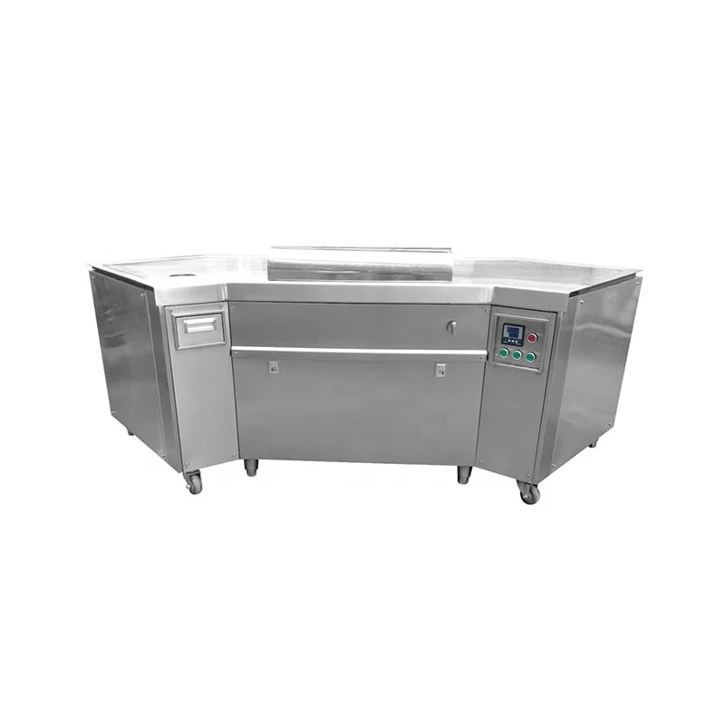 Teppanyaki Grill Table - İç Mekan Paslanmaz Çelik Barbekü Masası