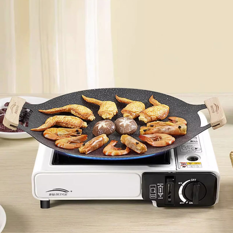 Teppanyaki Grill Table - ﻿ 26/30/33CM Açık Hava Kamp Izgara