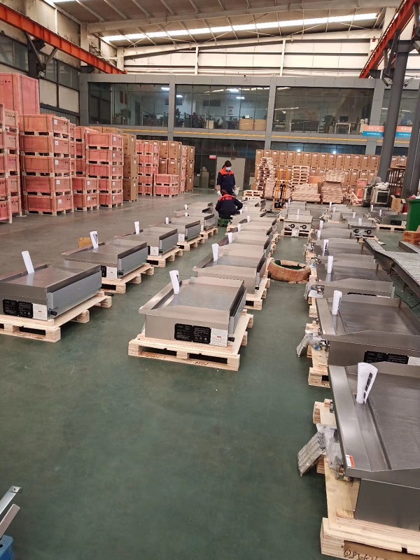 Electric Griddle Flat Top - 36 İnç 3 Ocaklı Ticari Izgara,