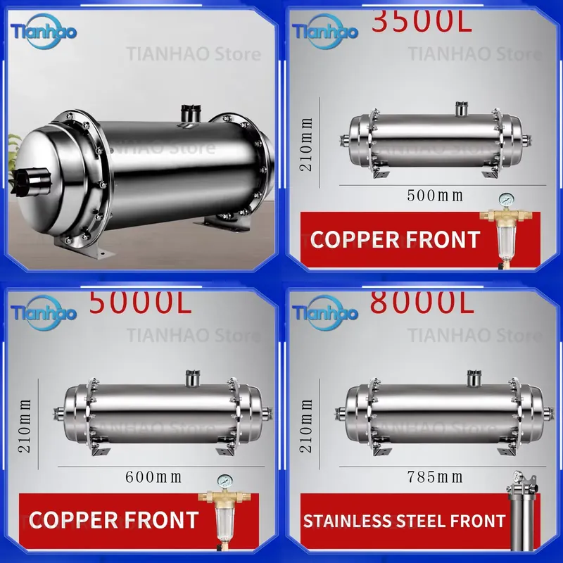 Commercial Kitchen Water Filter - 8000 L/S Ticari Kullanım İçin 304