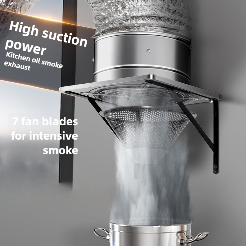 Commercial Kitchen Ventilation - 6/8 inç Aspiratör Havalandırma Fanı Egzoz