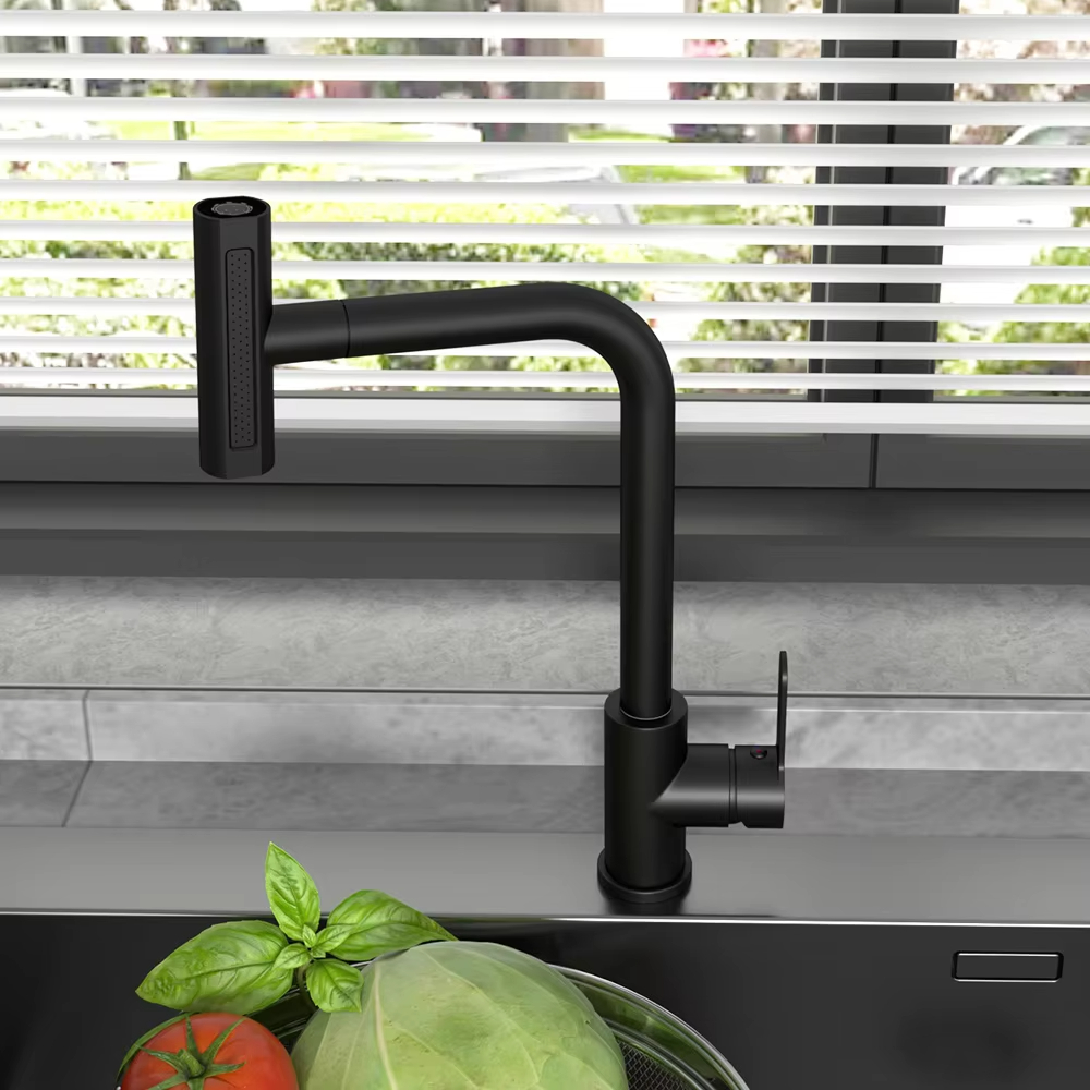 Siyah Çekmeli Mutfak Evye Bata - Commercial Kitchen Faucet incelemesi ve fiyatı