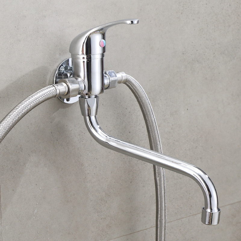 Duvara Monte Ekstra Uzun Muslu - Commercial Kitchen Faucet incelemesi ve fiyatı