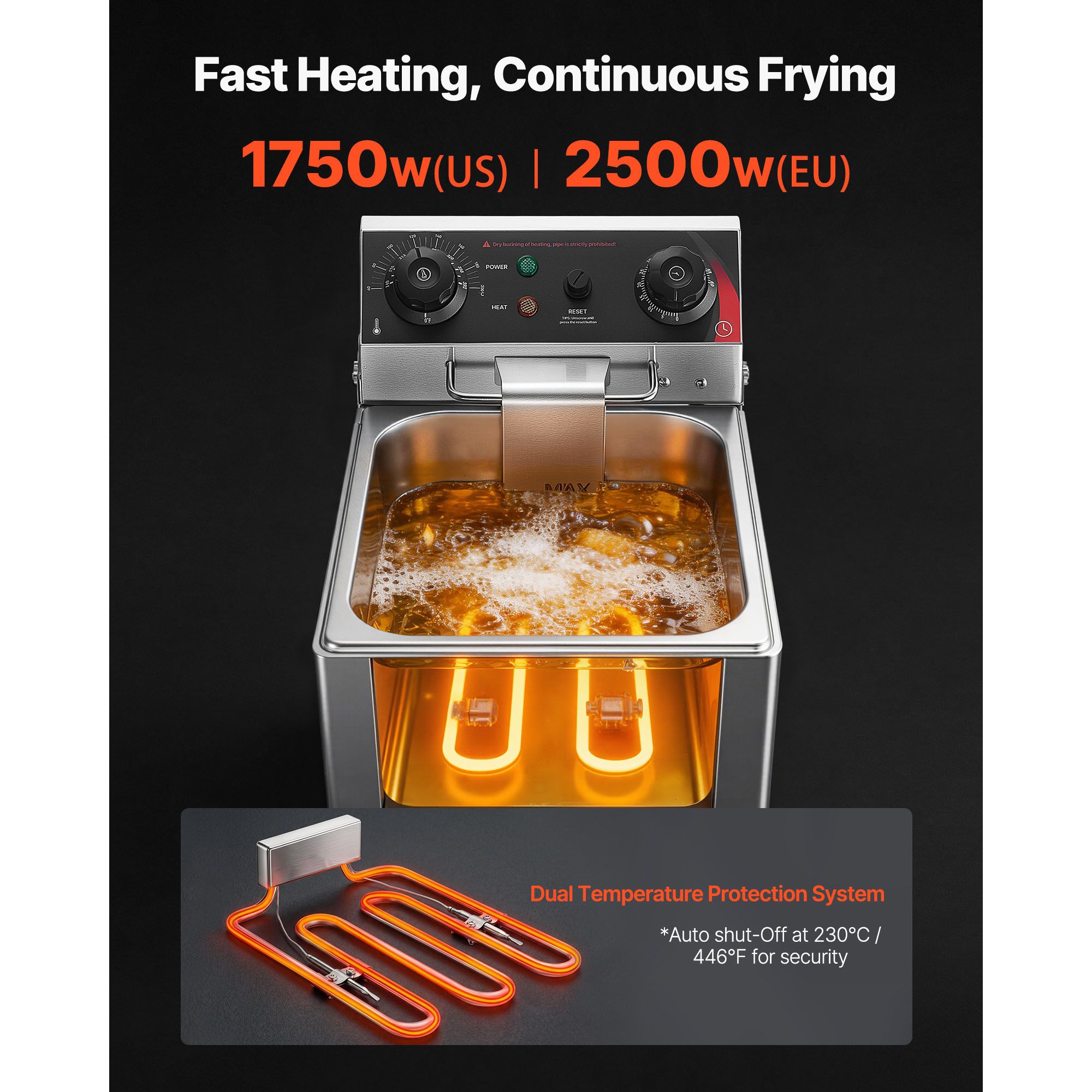 Ticari Elektrikli Fritöz, Yağ  - Deep Fryer Commercial incelemesi ve fiyatı