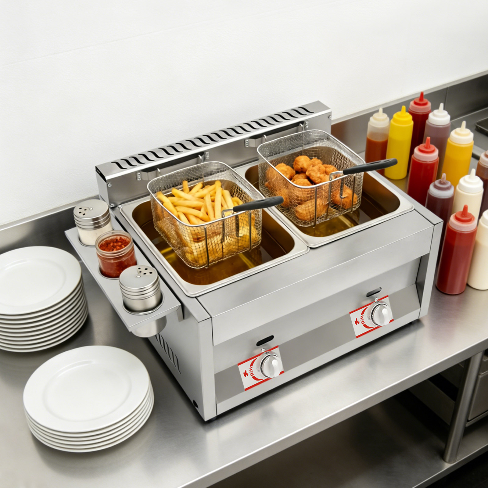 Ticari Çift Tanklı Derin Fritö - Deep Fryer Commercial incelemesi ve fiyatı
