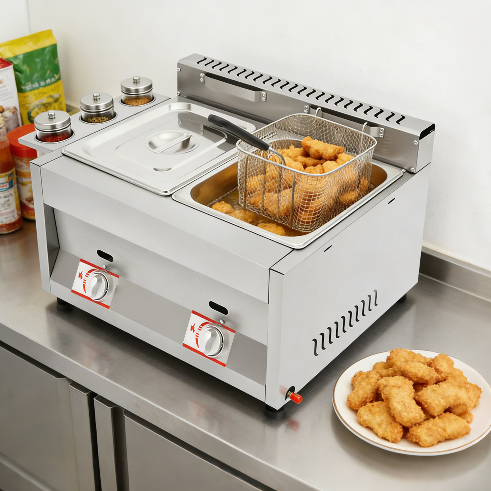 Ticari Çift Tanklı Derin Fritö - Deep Fryer Commercial incelemesi ve fiyatı