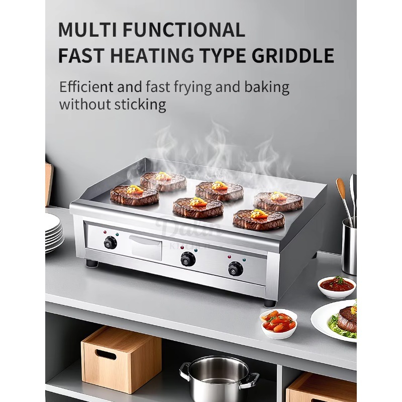 16mm Ticari Restoran Mutfak Ek - Electric Griddle Flat Top incelemesi ve fiyatı