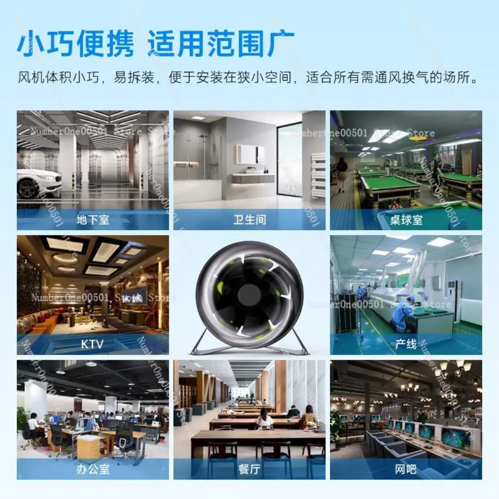 6 İnç Frekans Dönüşümlü Kanal  - Commercial Kitchen Ventilation incelemesi ve fiyatı