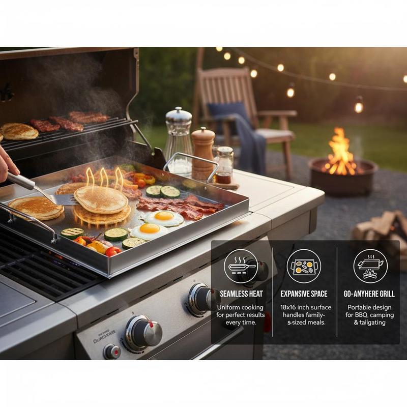 Evrensel Düz Üstlü Izgara 18x1 - Teppanyaki Grill Table incelemesi ve fiyatı