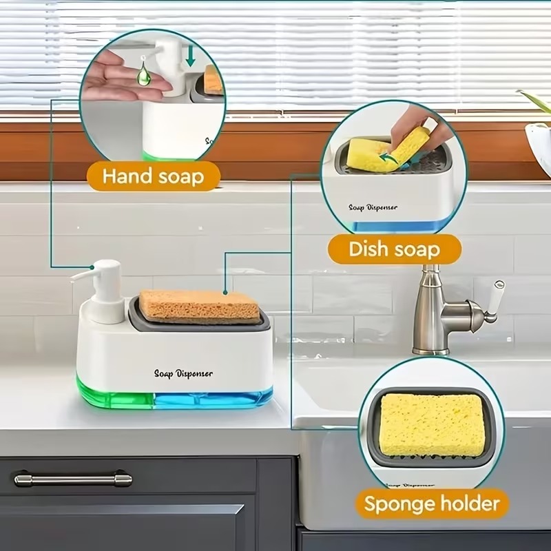 Çift Pompalı Sabunluk Seti 3'ü - Commercial Kitchen Supplies incelemesi ve fiyatı