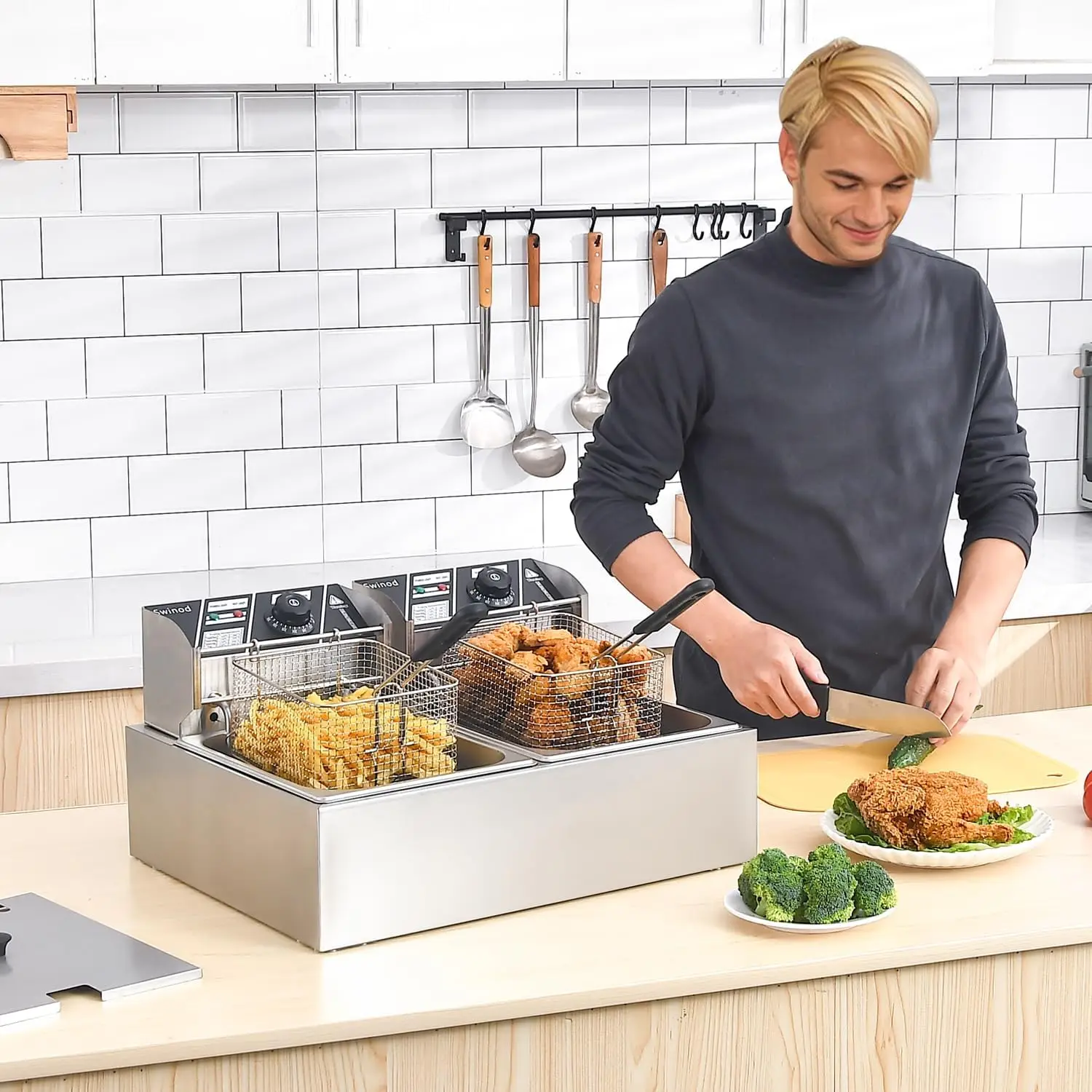 Sepetli Ticari Fritöz, 3400W 1 - Deep Fryer Commercial incelemesi ve fiyatı