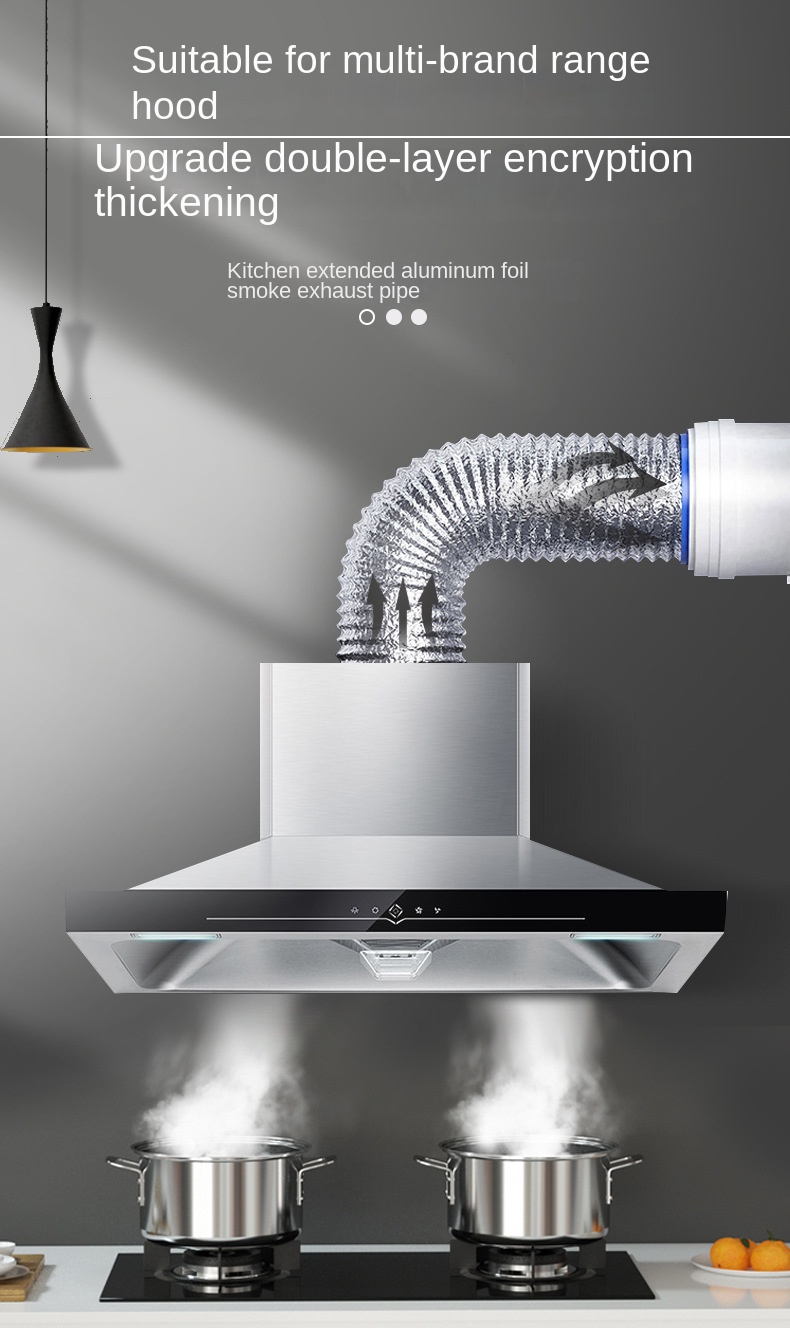 ∅ 125mm alüminyum folyo havala - Commercial Kitchen Ventilation incelemesi ve fiyatı