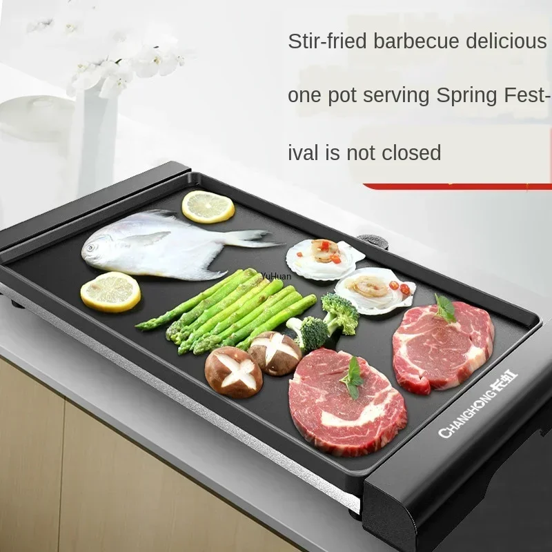 220V Büyük Elektrikli Izgara B - Electric Griddle Flat Top incelemesi ve fiyatı