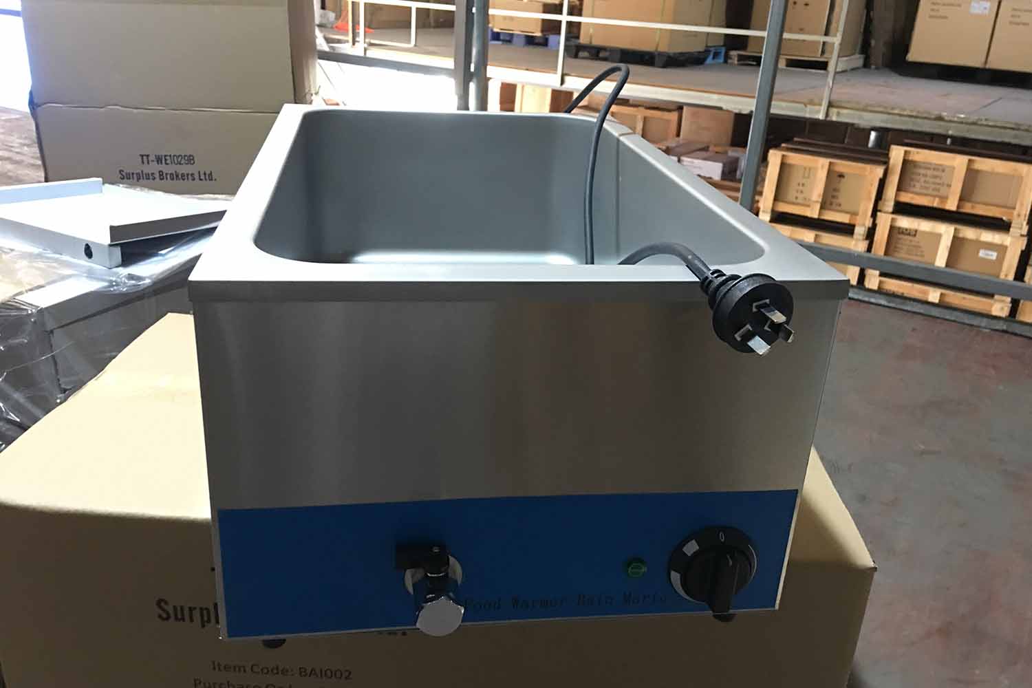TT-WE1358 1 Bölmeli Tezgah Üst - Bain Marie Food Warmer incelemesi ve fiyatı