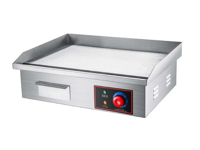 220V 1700W 818B Elektrikli Düz - Electric Griddle Flat Top incelemesi ve fiyatı