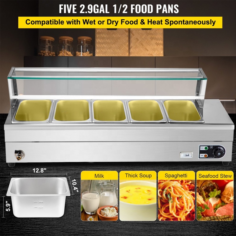 Elektrikli Endüstriyel Tezgah  - Bain Marie Food Warmer incelemesi ve fiyatı