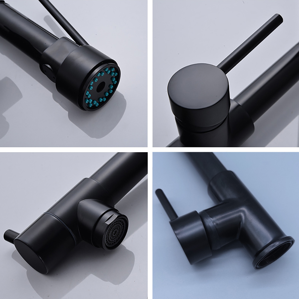 DQOK Siyah Fırçalanmış Bahar A - Commercial Kitchen Faucet incelemesi ve fiyatı