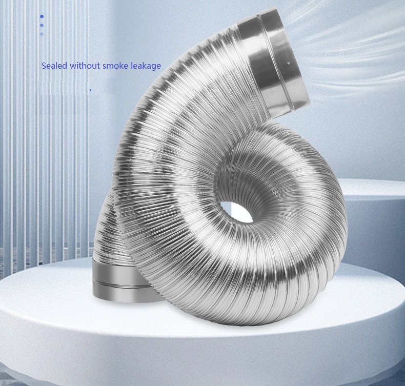 Φ90-180mm Saf Alüminyum Duman  - Commercial Kitchen Ventilation incelemesi ve fiyatı