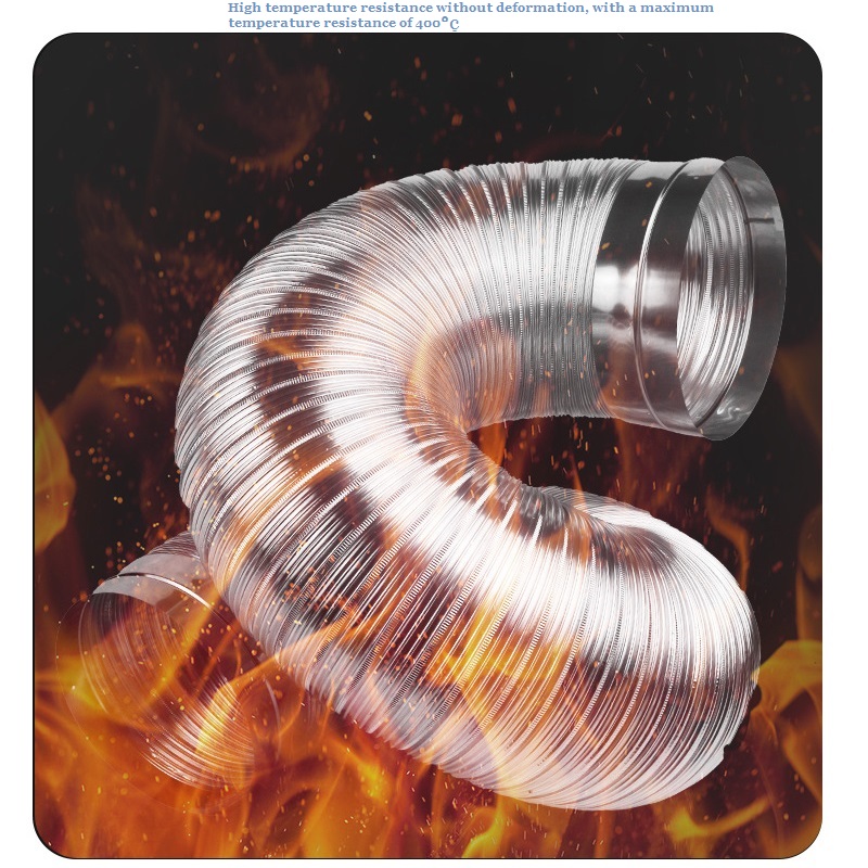 Φ90-180mm Saf Alüminyum Duman  - Commercial Kitchen Ventilation incelemesi ve fiyatı