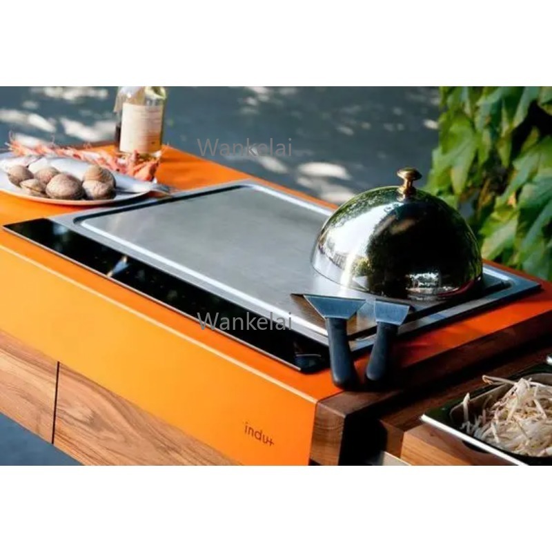 Ticari Elektrikli İndüksiyon T - Teppanyaki Grill Table incelemesi ve fiyatı