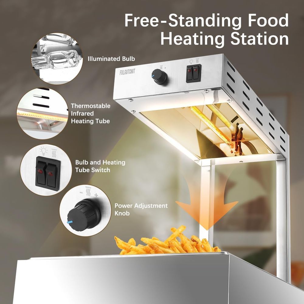 Patates Kızartması Isıtıcı, Ti - Commercial Kitchen Warmer incelemesi ve fiyatı