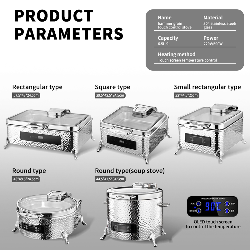 304 Paslanmaz Çelik Elektrikli - Bain Marie Food Warmer incelemesi ve fiyatı