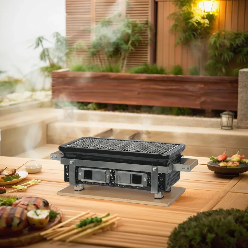 Japon Tarzı Seramik Barbekü Ke - Teppanyaki Grill Table incelemesi ve fiyatı