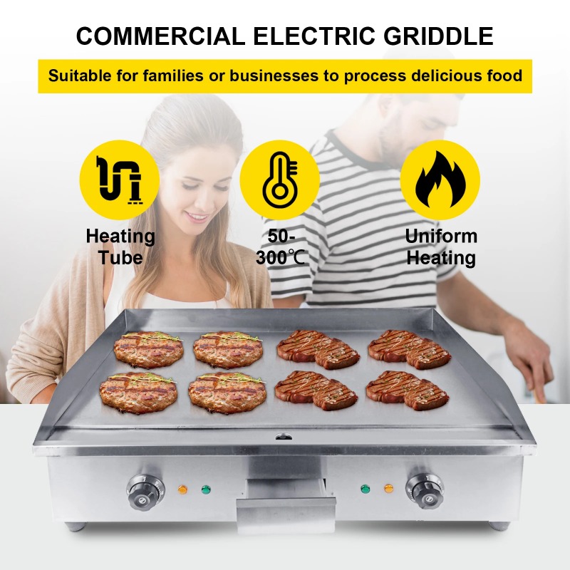 Yeni Ürün Ticari Elektrikli Iz - Electric Griddle Flat Top incelemesi ve fiyatı