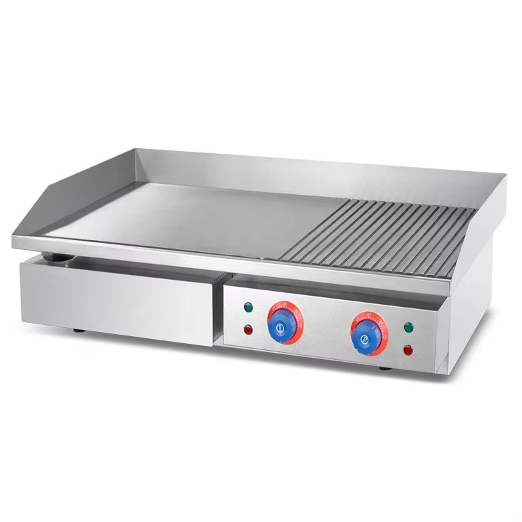 Ticari Mutfak Paslanmaz Çelik  - Electric Griddle Flat Top incelemesi ve fiyatı