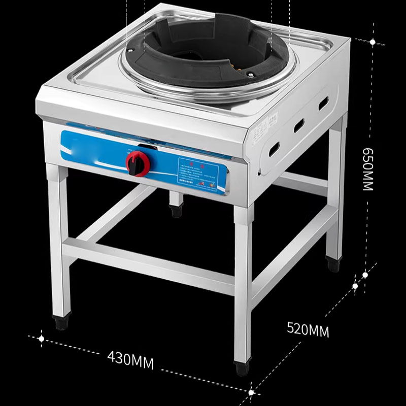 Ticari Şiddetli Ateşli Ocak Re - Commercial Kitchen Gas Stove incelemesi ve fiyatı
