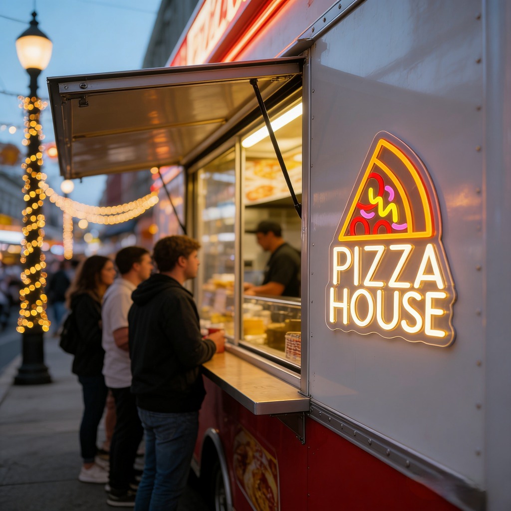 Pizza Evi Neon Tabelası USB Kı - Commercial Kitchen Windows incelemesi ve fiyatı